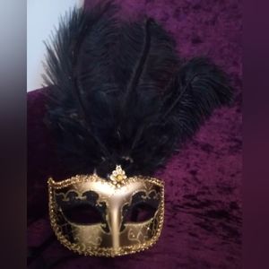 Masquerade Mask and Dress